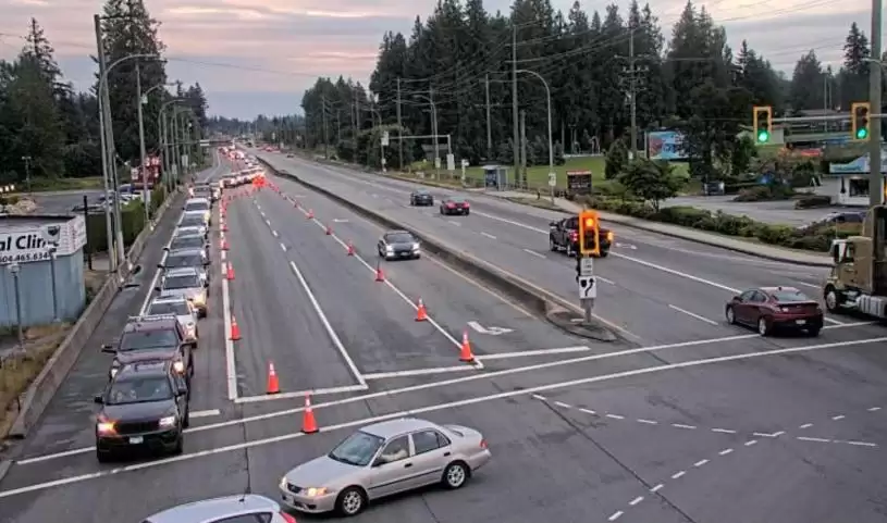 行人被撞身亡 Lougheed高速路一段封闭